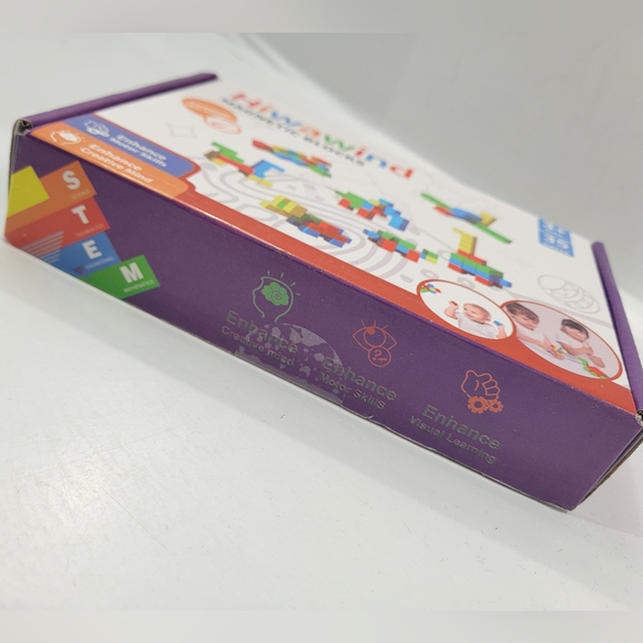 HIWAWIND MAGNETIC BLOCKS TODDLERS AGES 3-5YR 35PCS NIB SEALED - Picture 6 of 8